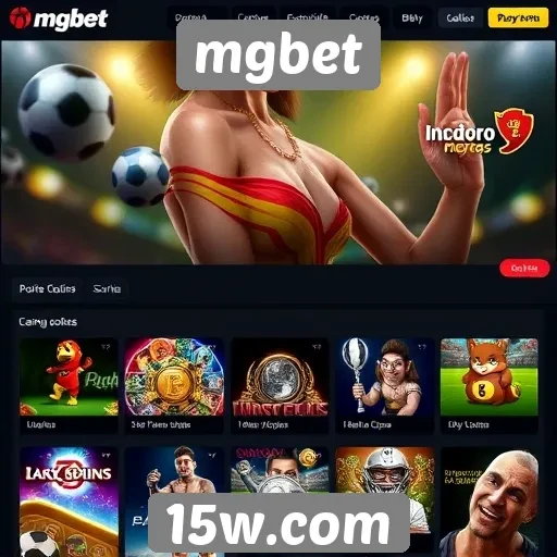 Principais jogos disponíveis no site mgbet